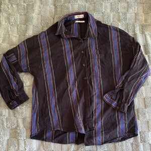 Urban‎ Outfitters Striped Button Down Shirt